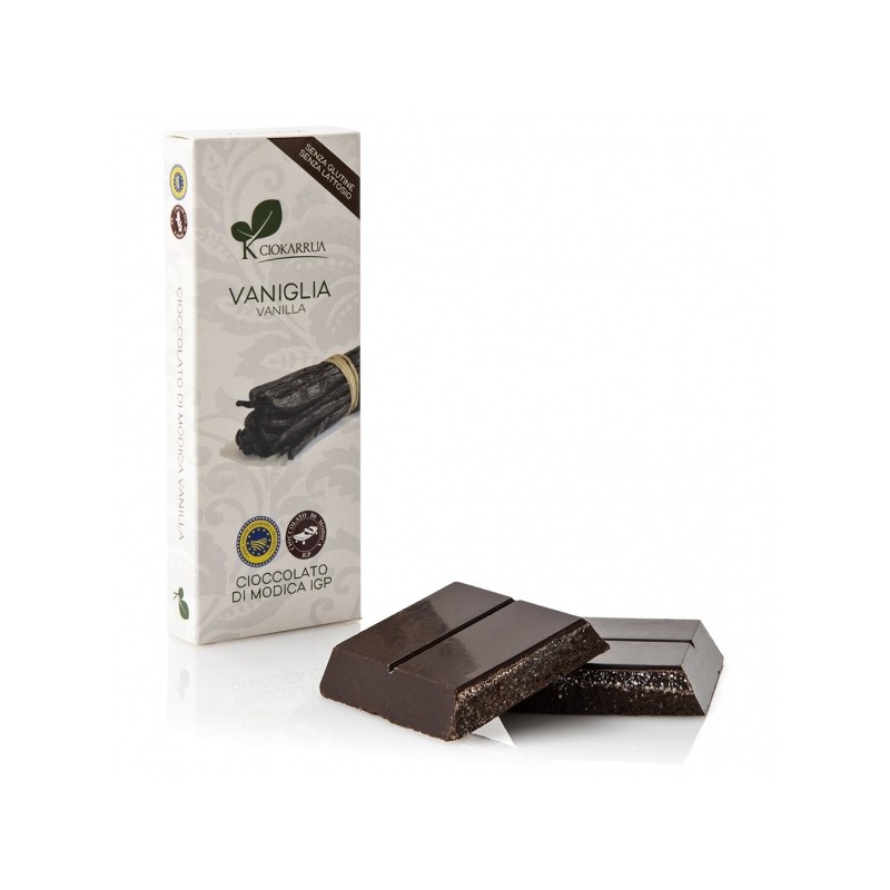 Schokolade aus Modica mit Vanille