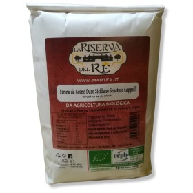 Organic durum wheat flour Senatore Cappelli - Ancient Sicilian wheat