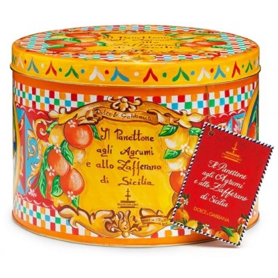Panettone Dolce e Gabbana Citrus and Saffron from Fiasconaro