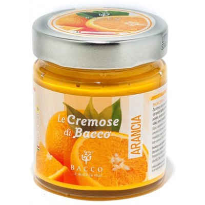 Orange spreadable sweet cream - Cremose by Bacco