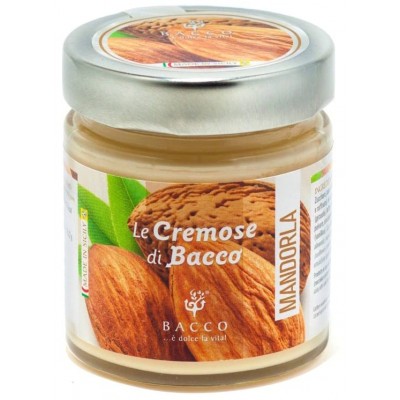 Crème sucrée à tartiner aux amandes - Cremose de Bacco