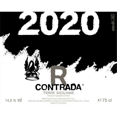 Etichetta Contrada R 2020 Passopisciaro