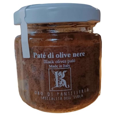 Pâté d'olives noires - Pantelleria