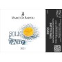 Sole e Vento bottle label by Marco De Bartoli