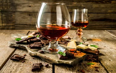 Rum und Modica-Schokolade